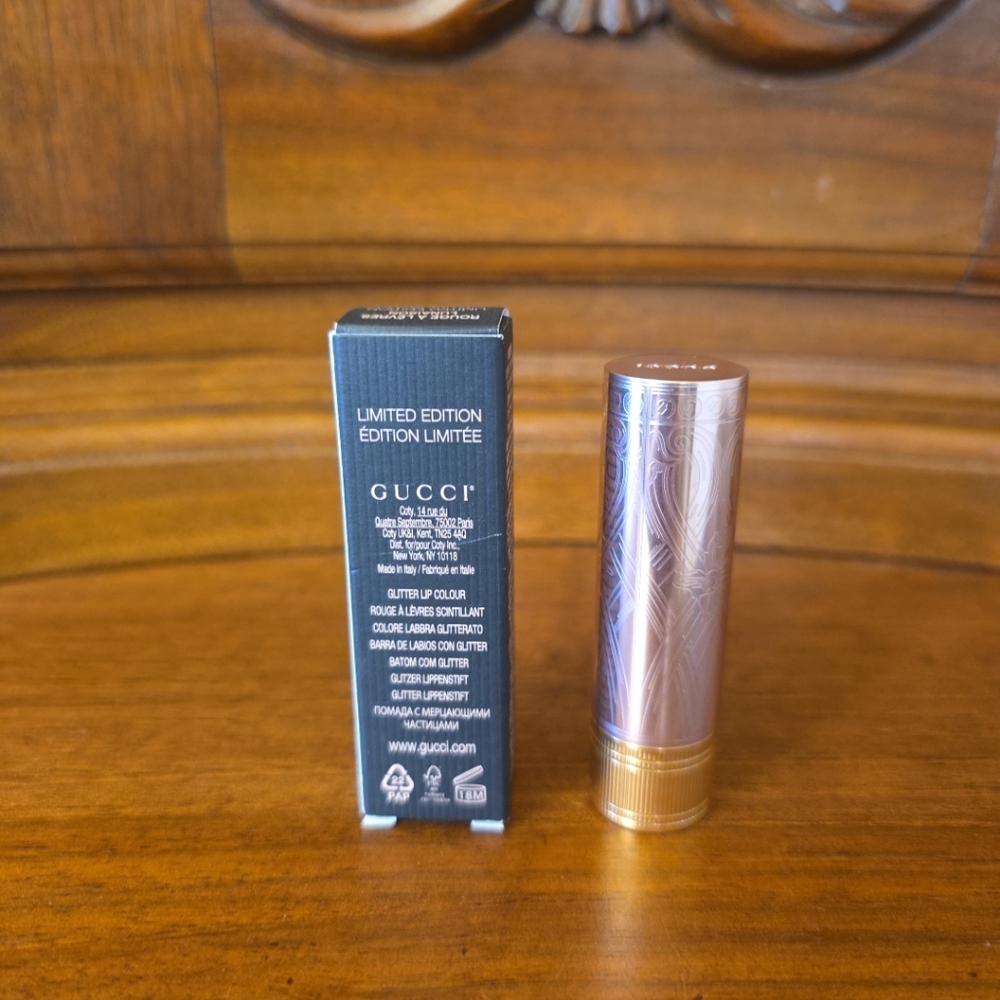 Gucci Rouge A Levres Lunaison Limited Edition, Color 505 Janet Rust Lipstick-NIB - Picture 6 of 6